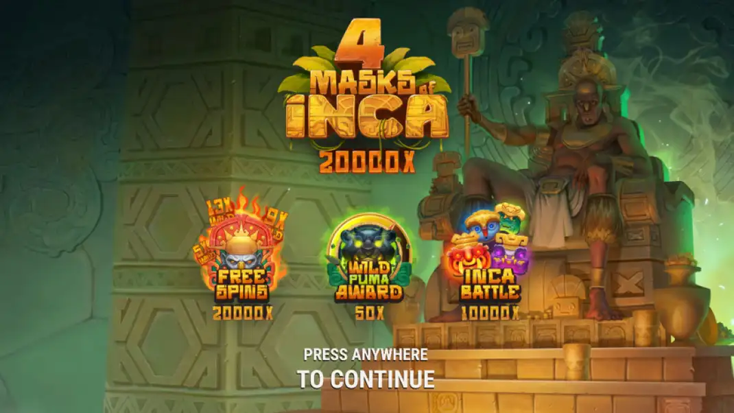 4 Masks of Inca Slot Demo