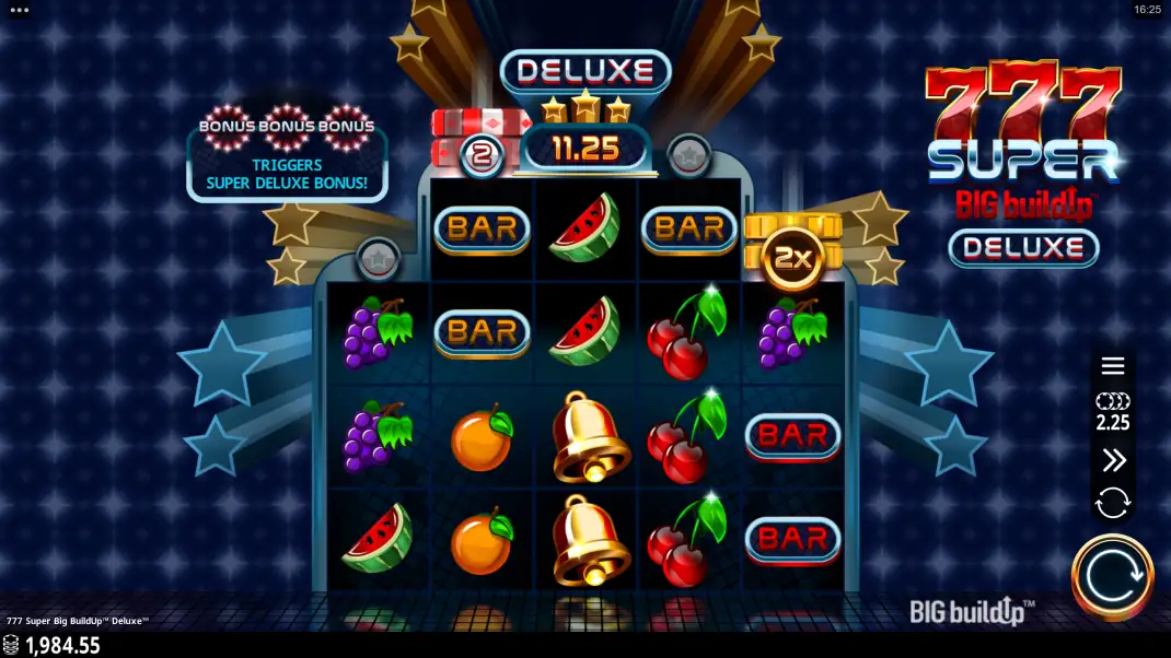 777 Super BIG BuildUp Deluxe Slot Demo