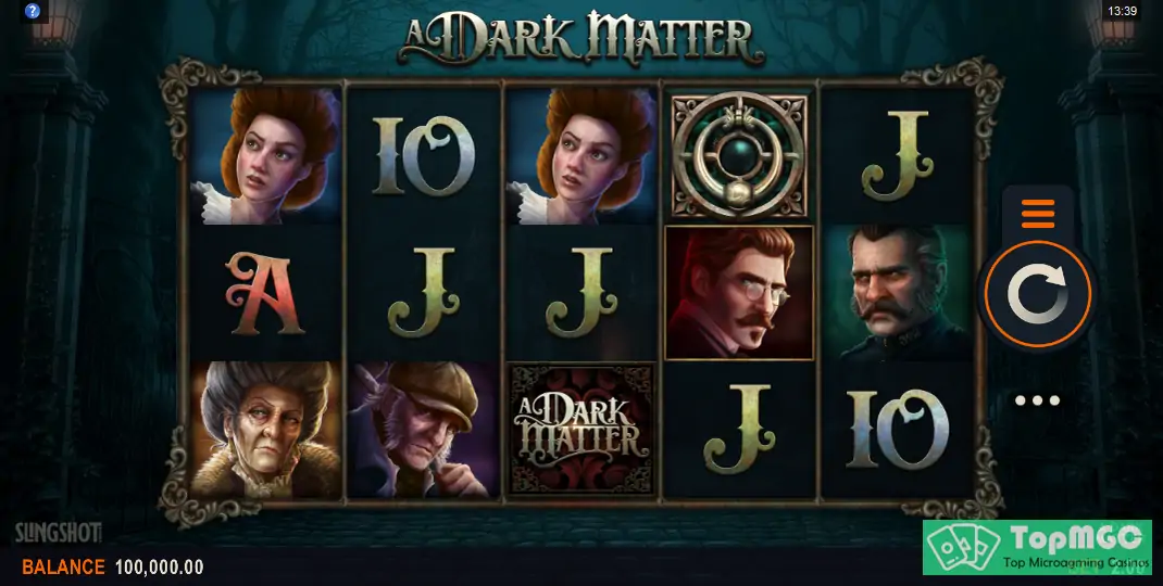 A Dark Matter Slot Demo