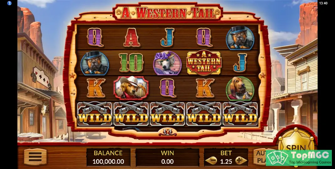 A Western Tail Slot Demo