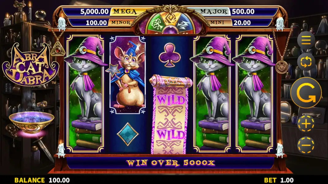 AbraCatDabra Slot Demo
