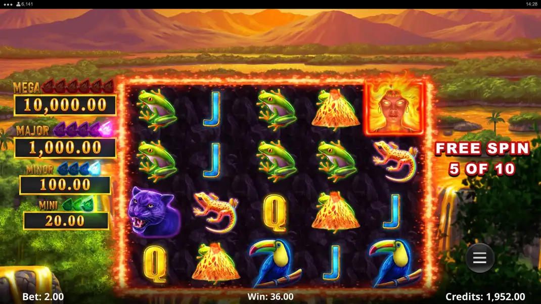 Action Boost: Amber Island Slot Demo