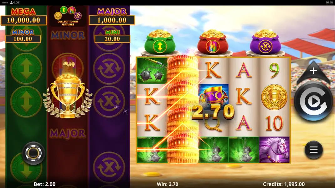 Action Boost: Gladiator Slot Demo