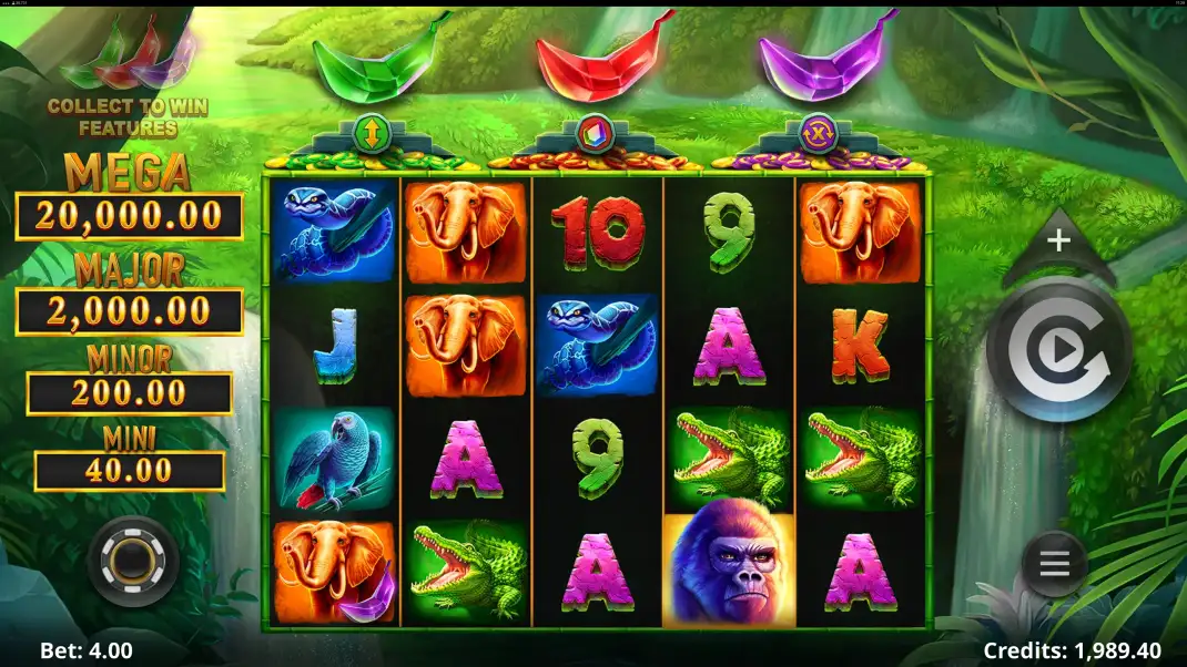 Action Boost: Gorilla Gems Slot Demo