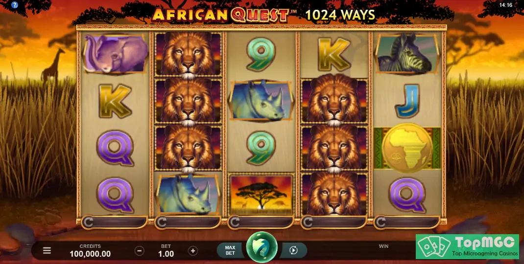 African Quest Slot Demo