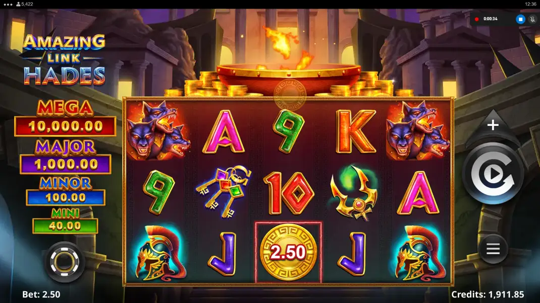 Amazing Link: Hades Slot Demo