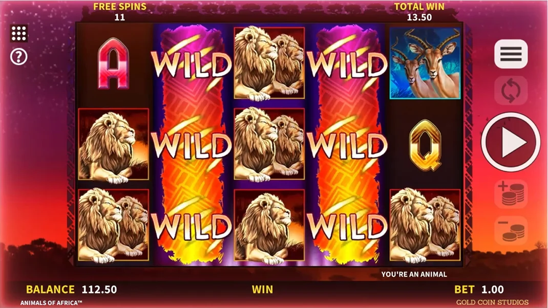 Animals of Africa Slot Demo