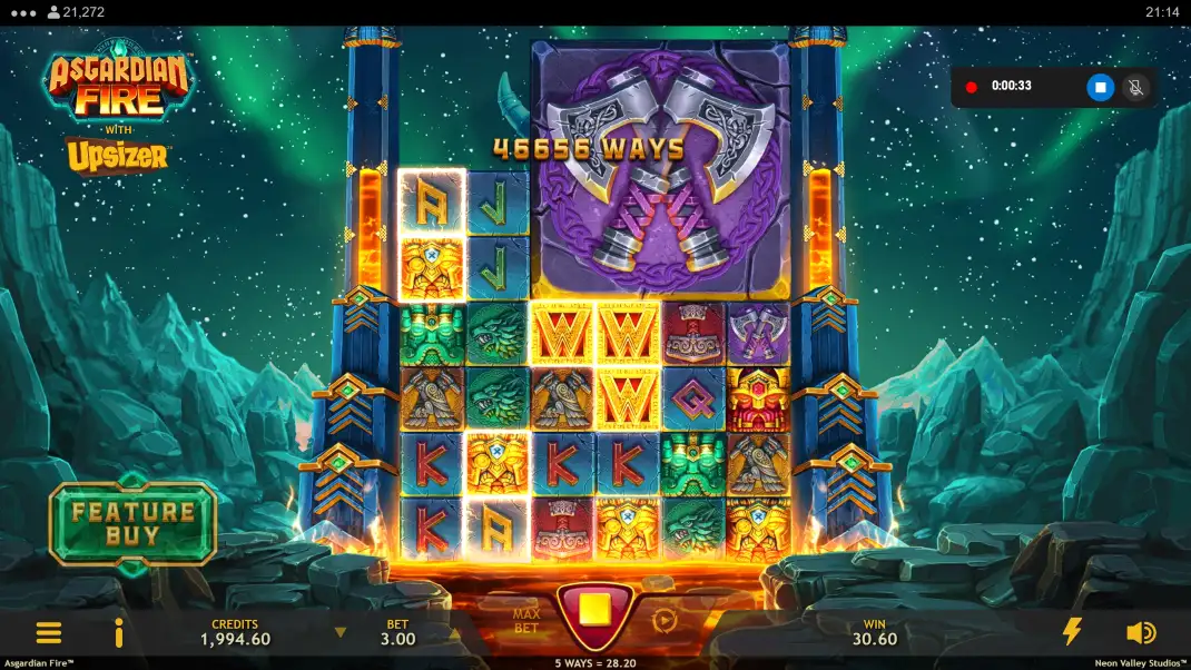 Asgardian Fire Slot Demo