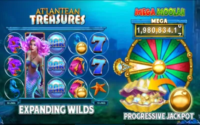 Atlantean Treasures: Mega Moolah Small Image