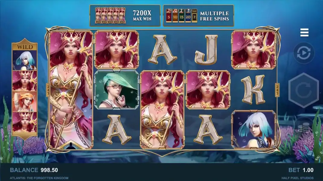 Atlantis: The Forgotten Kingdom Slot Demo