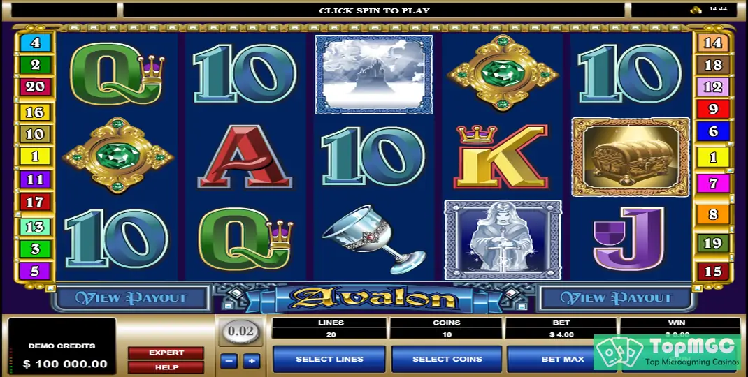 Avalon Slot Demo