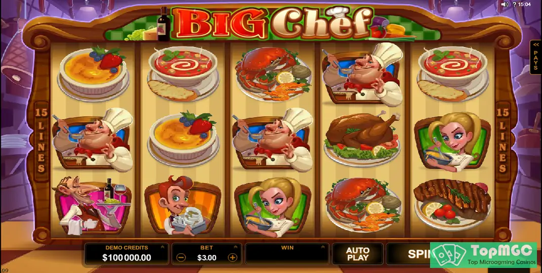 Big Chef Slot Demo