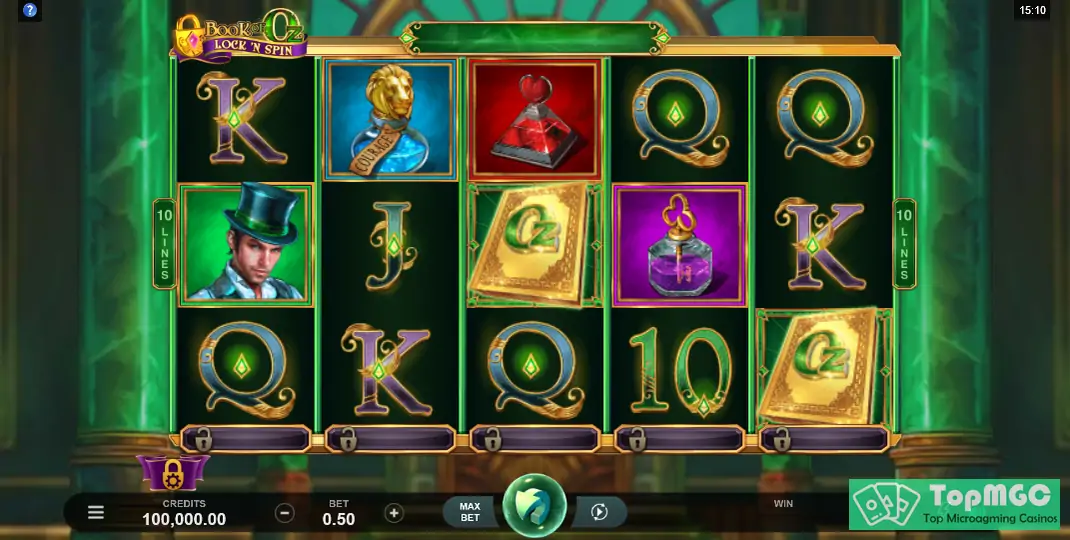 Book of Oz: Lock ‘N Spin Slot Demo