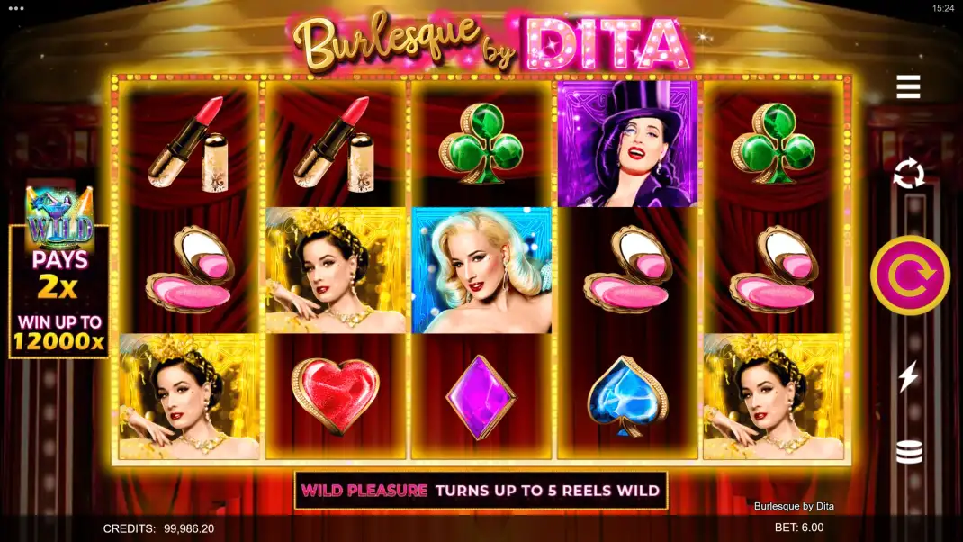 Burlesque by Dita Slot Demo
