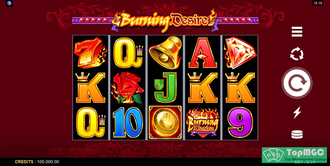 Burning Desire Slot Demo