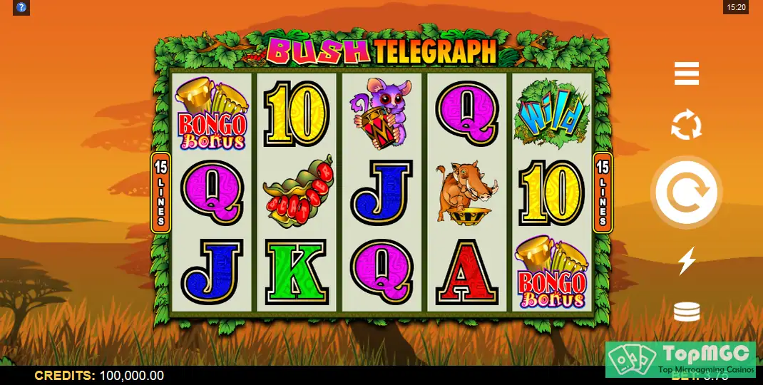 Bush Telegraph Slot Demo