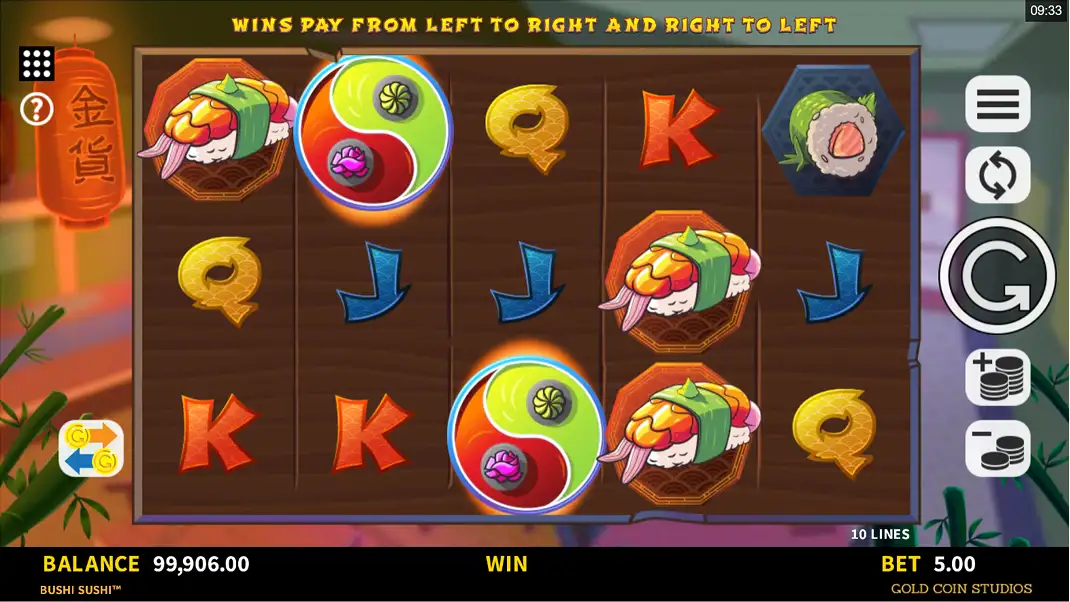 Bushi Sushi Slot Demo