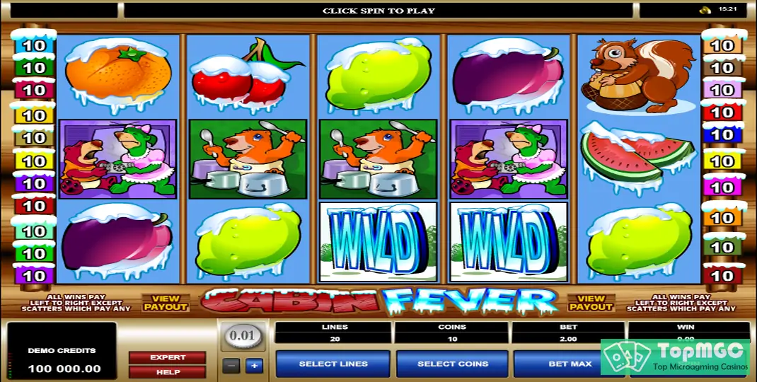 Cabin Fever Slot Demo