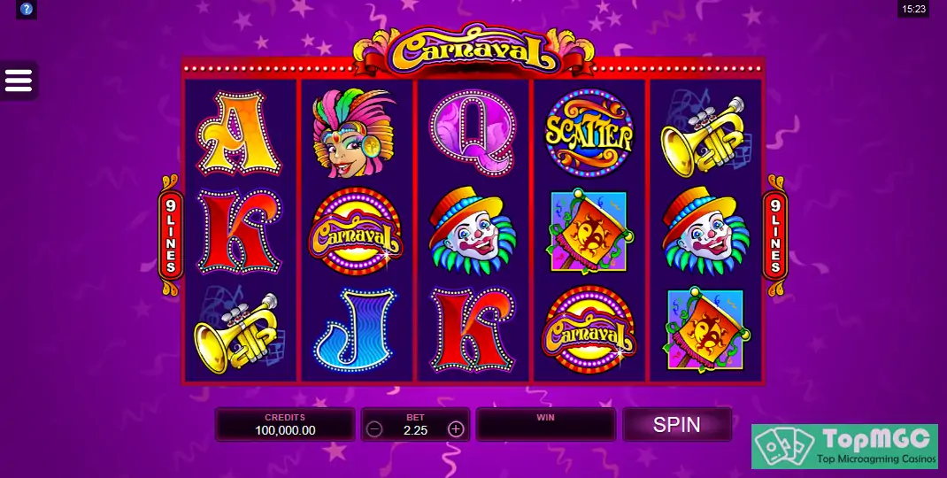 Carnaval Slot Demo