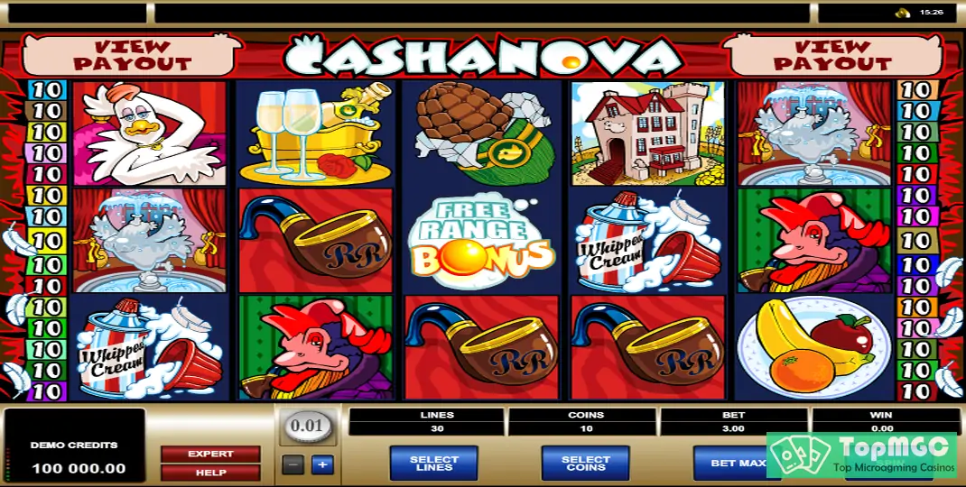 Cashanova Slot Demo