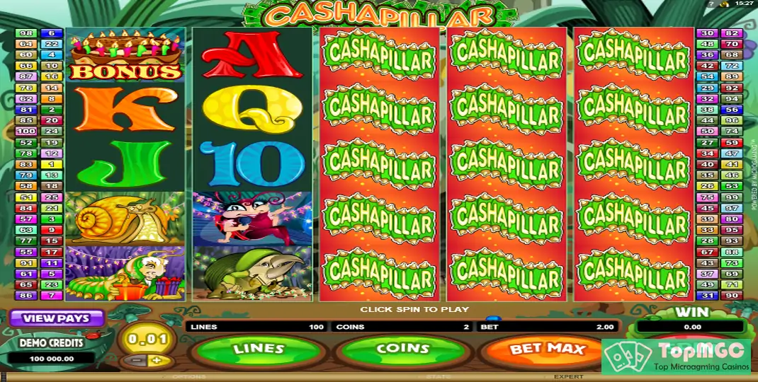 Cashapillar Slot Demo