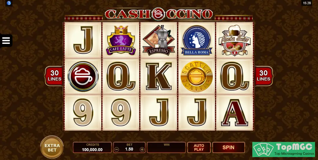 CashOccino Slot Demo