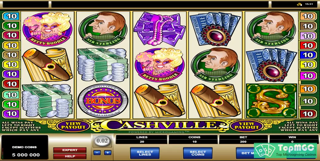 Cashville Slot Demo