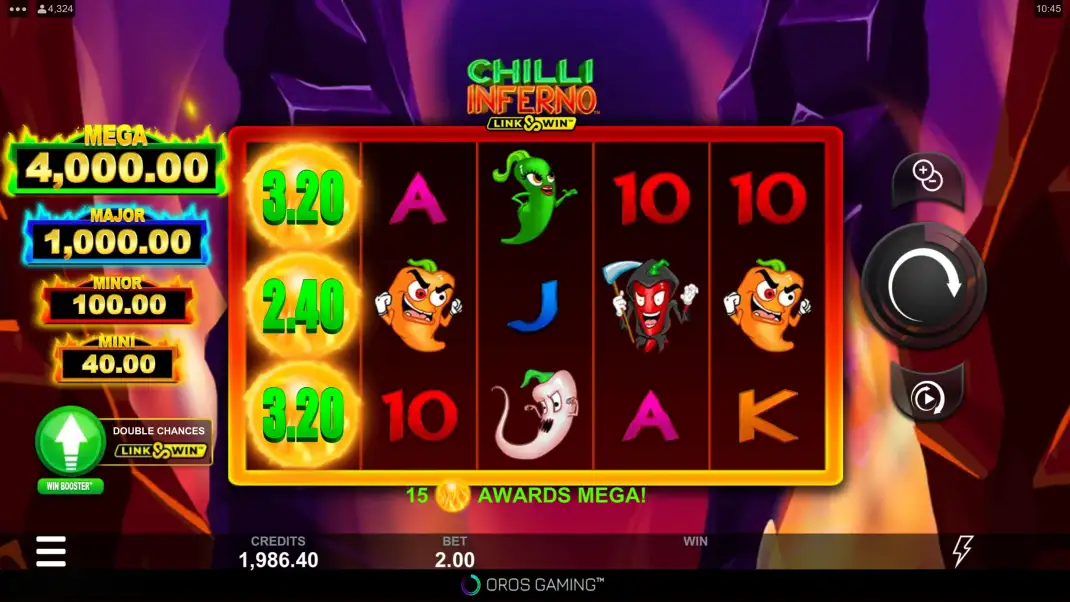Chilli Inferno Slot Demo