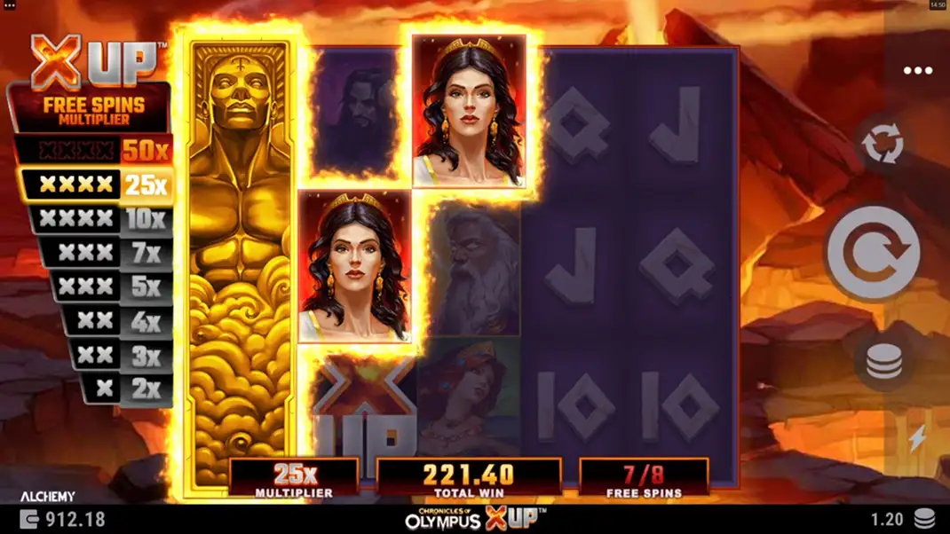 Chronicles of Olympus X UP Slot Demo