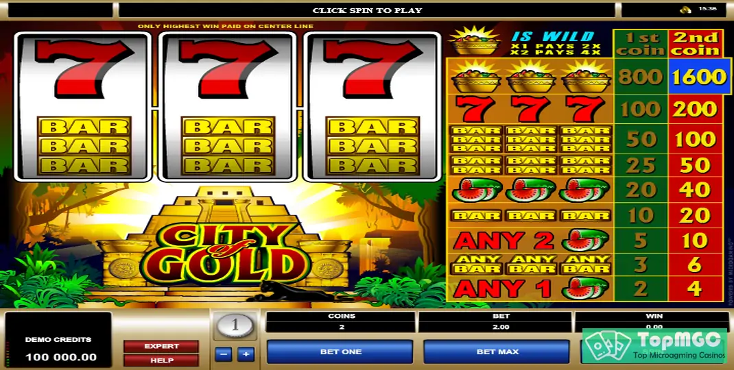 City of Gold Slot Demo