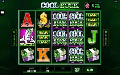 Cool Buck 5 Reels Small Image