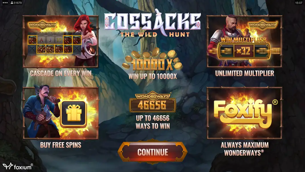 Cossacks: The Wild Hunt Slot Demo