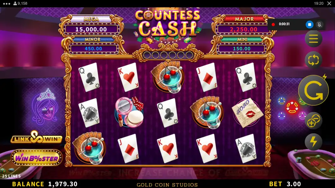 Countess Cash Slot Demo