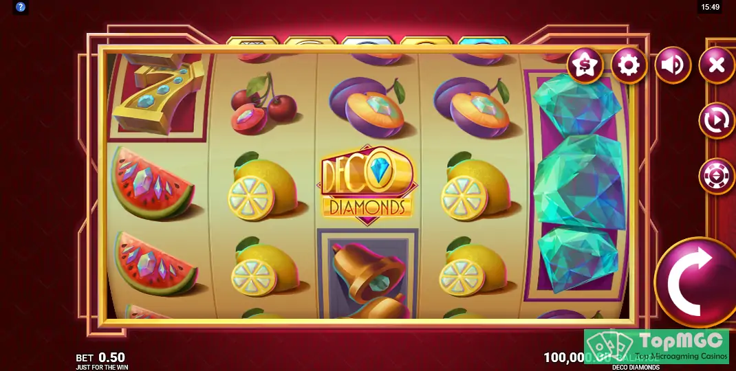 Deco Diamonds Slot Demo