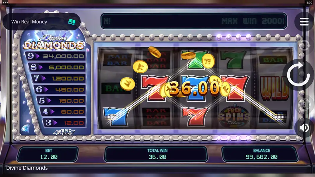 Divine Diamonds Slot Demo