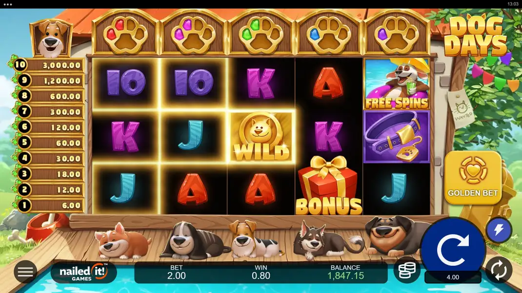 Dog Days Slot Demo