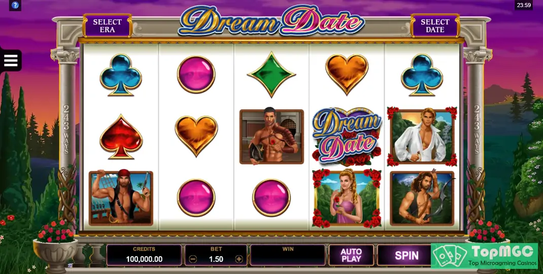 Dream Date Slot Demo