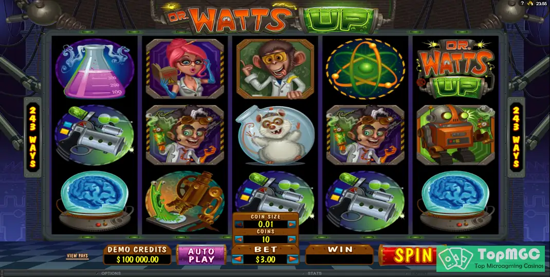 Dr. Watts Up Slot Demo