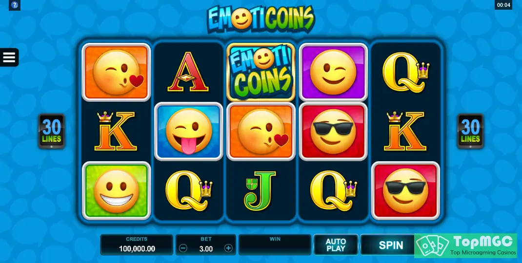 EmotiCoins Slot Demo