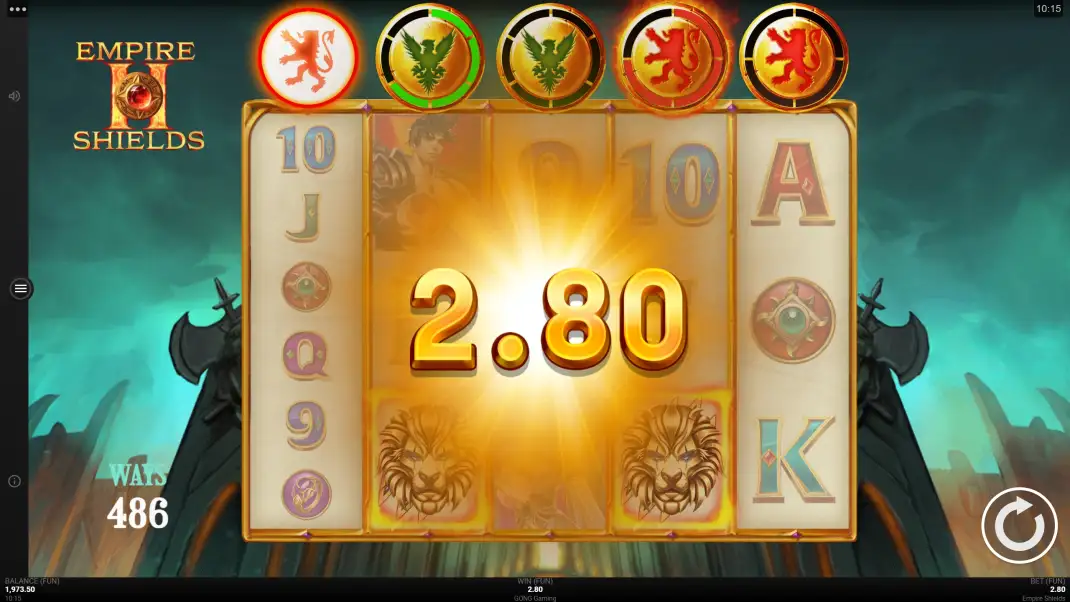 Empire Shields Slot Demo