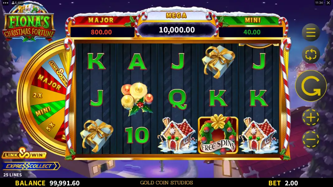 Fionas Christmas Fortune Slot Demo