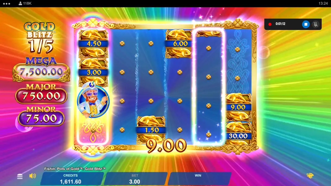 Fishin Pots of Gold Gold Blitz Slot Demo