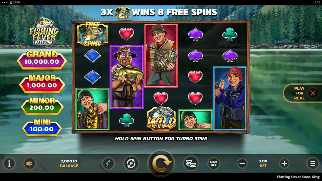 Fishing Fever Bass King Slot Demo