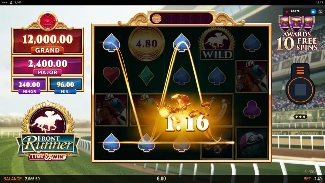 Front Runner: Link & Win Slot Demo