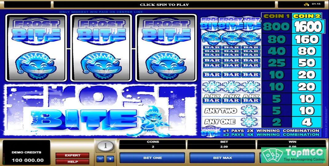 Frost Bite Slot Demo