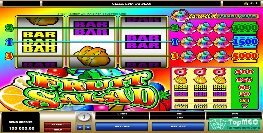 Fruit Salad Slot Demo