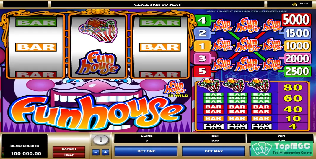 Funhouse Slot Demo