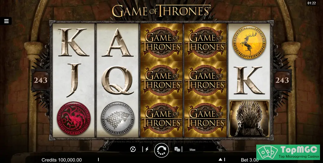 Game of Thrones Slot Demo
