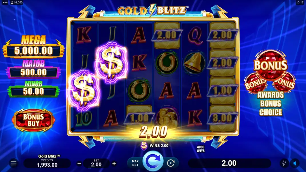 Gold Blitz Slot Demo