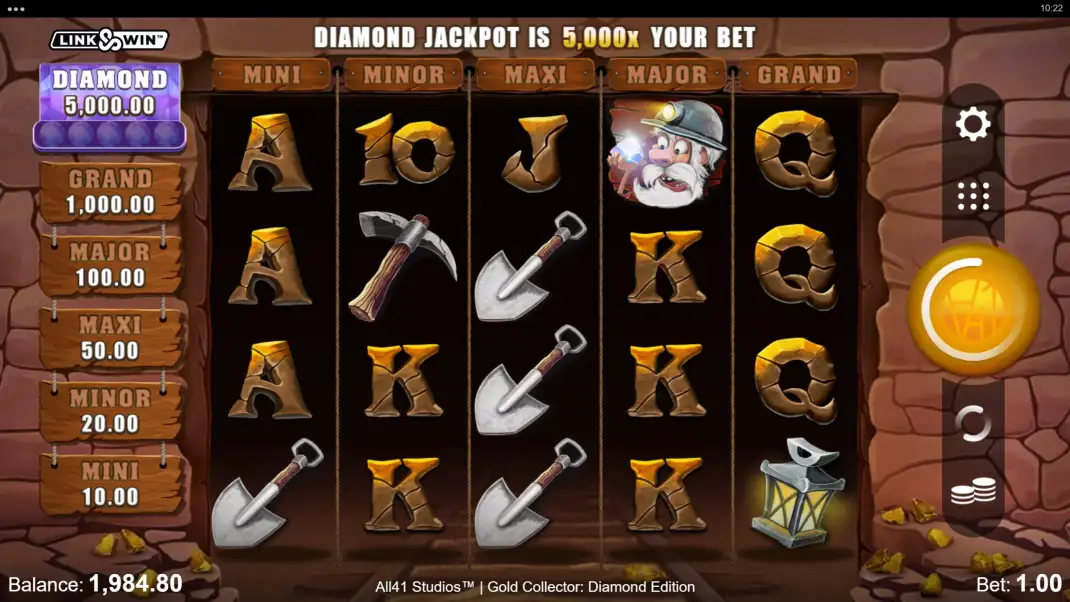 Gold Collector: Diamond Edition Slot Demo